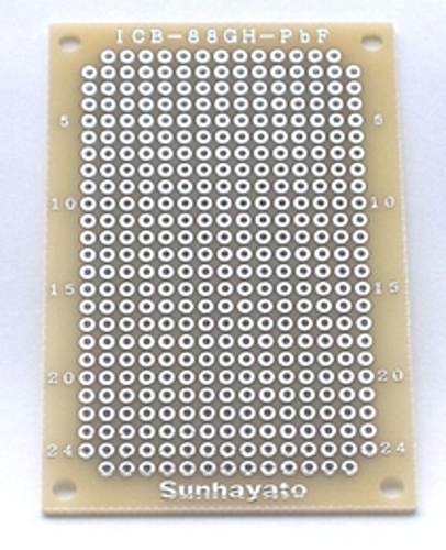 サンハヤト　小型ユニバーサル基板　ICB-88GH-PbF