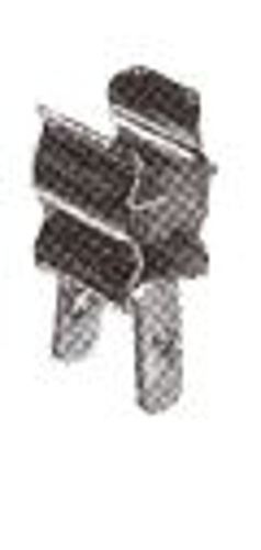 ターミナル　プリント基板実装用ヒューズクリップ　TF004