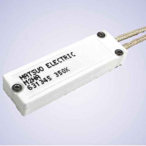 松尾電器産業　バイメタル式サーモスタット（温度過熱防止用）　M2HA 350X