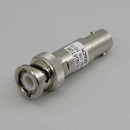 スタック電子　BNC型アッテネータ(DC~3GHz)　20dB　A13020A(1W)(R0)「在庫掲載」(計測器アクセサリ)