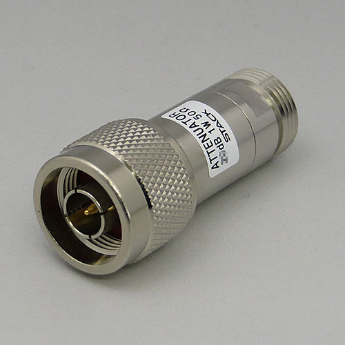スタック電子　N型アッテネータ(DC~3GHz)　6dB　A23006A(1W)(R0)「在庫掲載」(計測器アクセサリ)