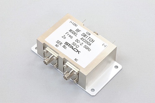 スタック電子　SMA型同軸切替器(DC~2.5GHz)※内部終端なし　AV200A(R0)「在庫掲載」(システム製品)