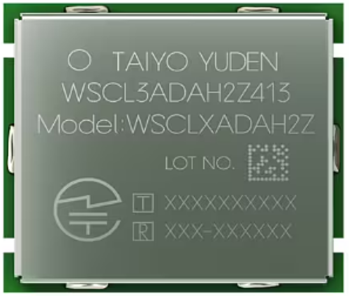 太陽誘電 LTE Cat-M1モジュール（docomo網） WSCL3ADAH2Z413