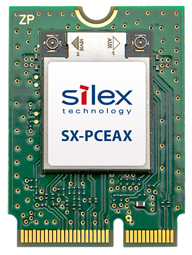 サイレックス・テクノロジー　Wi-Fi 6/6E対応 無線モジュール　SX-PCEAX-M2-SP