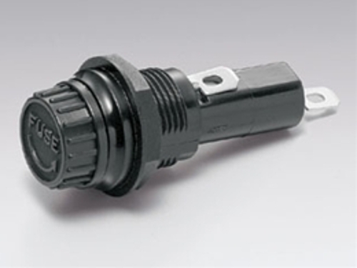 サトーパーツ(SATO PARTS)　ヒューズホルダー筒型　F-120-B 「在庫掲載」