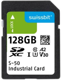 Swissbit(スイスビット)　SDカード　SFSD128GL1AM1TB-I-WK-22P-STD