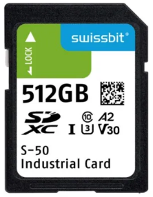 Swissbit(スイスビット)　SDカード　SFSD512GL1AM1TB-E-XG-221-STD