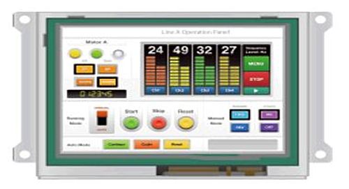 DMC(ディエムシー)　5.7型組込用タッチパネルコンピュータ　EM8-205A7-0005-257