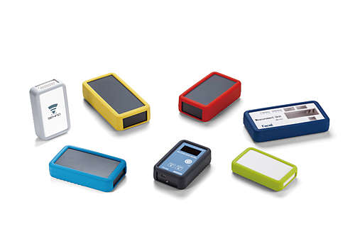 タカチ電機工業　LCS型シリコンカバー付プラスチックケース　LCS135H-9V-DG