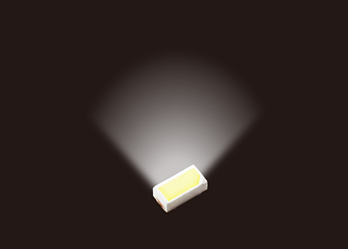 ROHM(ローム)　超小型 1608サイズ リフレクタタイプ 高光度白色チップLED　CSL1104WBAW「在庫掲載」